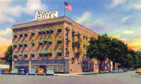 Burton Hotel, Mankato Minnesota, 1940