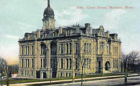Courthouse, Mankato Minnesota, 1910