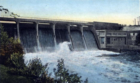 Rapidan Dam, Mankato, Minnesota, 1908