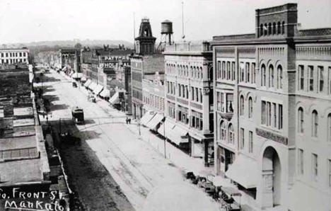 South Front Street, Mankato Minnesota, 1900
