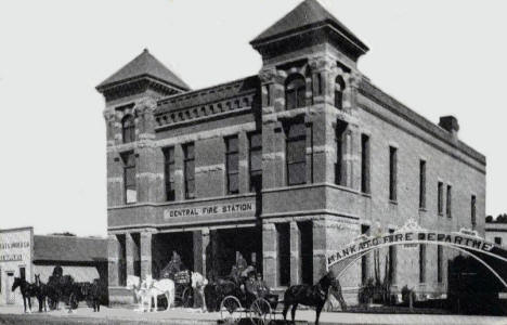 Mankato Fire Station, Mankato Minnesota, 1908