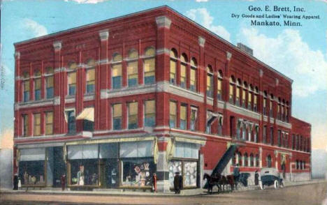 George E. Brett Dry Goods, Mankato Minnesota, 1914