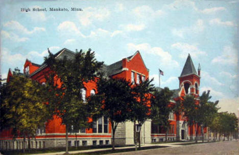 High School, Mankato Minnesota, 1910's