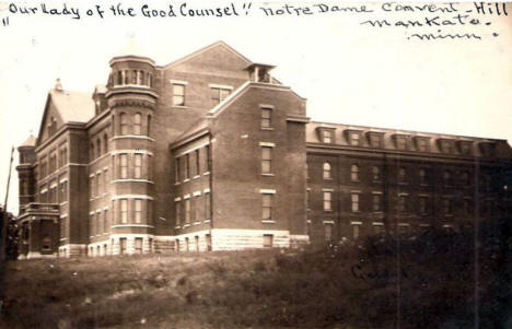 Notre Dame Convent, Mankato Minnesota, 1910's?