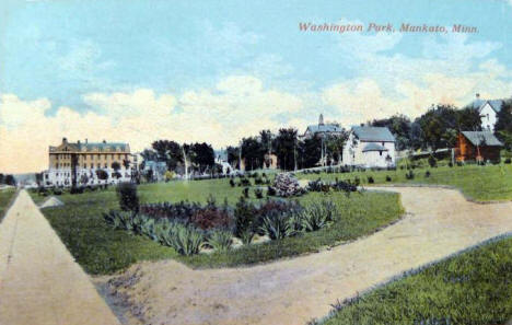 Washington Park, Mankato Minnesota, 1913