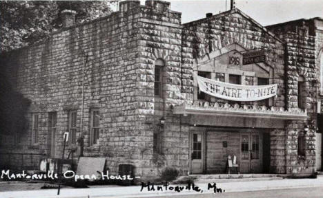 Mantorville Opera House, Mantorville Minnesota, 1976