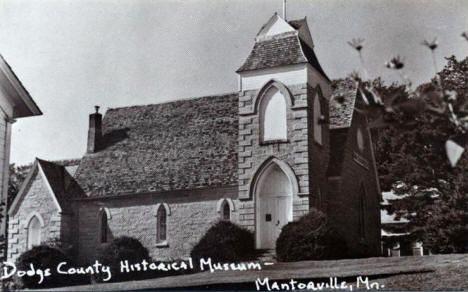 Dodge County Historical Museum, Mantorville Minnesota, 1976