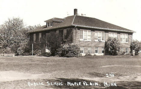 Public School, Maple Plain Minnesota, 1946