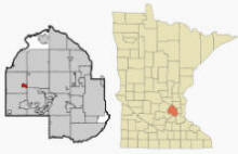 Location of Maple Plain Minnesota
