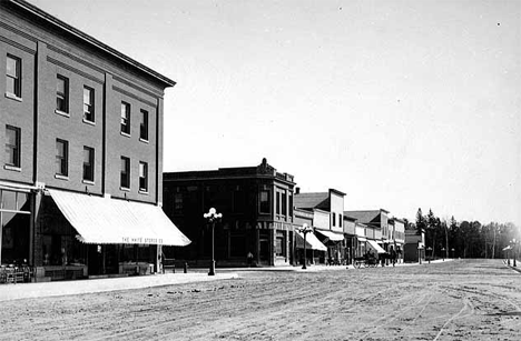 Main Street, Marble Minnesota, 1915