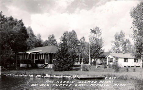 Mac Menzie Island Resort, Marcell Minnesota, 1961