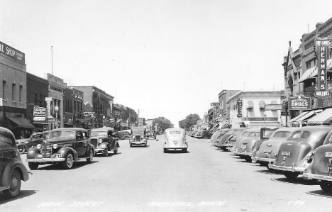 Main Street, Marshall Minnesota, 1940's