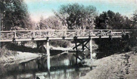 River Bridge, Marshall Minnesota 1912