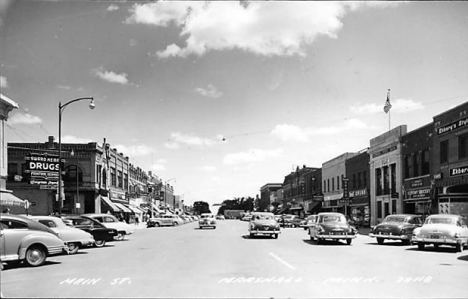 Main Street, Marshall Minnesota, 1950's