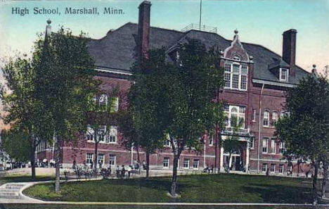 High School, Marshall Minnesota 1912