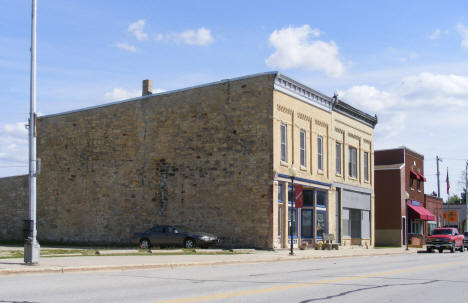 Street scene, Mazeppa Minnesota, 2010