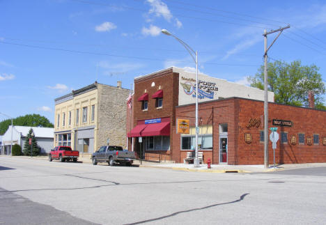 Street scene, Mazeppa Minnesota, 2010