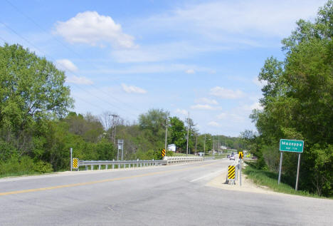 Mazeppa Population Sign, Mazeppa Minnesota, 2010