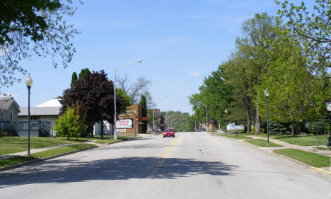 Street scene, Mazeppa Minnesota, 2010