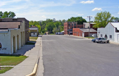 Street scene, Mazeppa Minnesota, 2010