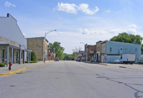 Street scene, Mazeppa Minnesota, 2010