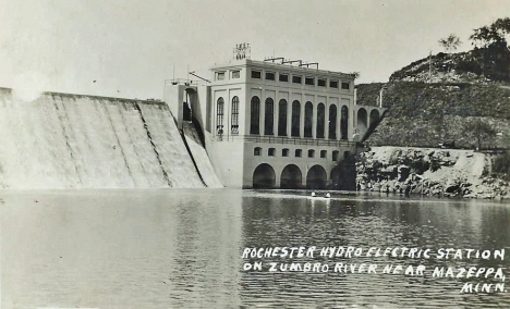 Hydroelectric Station, Mazeppa Minnesota, 1940's?