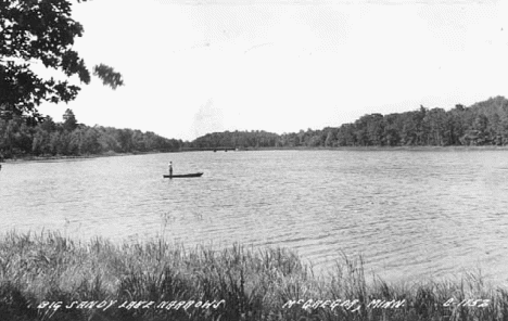 Big Sandy Lake Narrows near McGregor Minnesota, 1941
