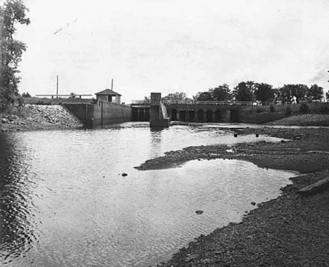 Sandy Lake Dam near McGregor Minnesota, 1960