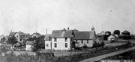 View of McGregor Minnesota, 1905