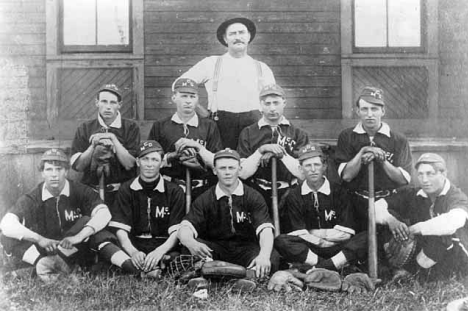 The McGregor Minnesota baseball team, 1920