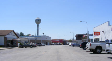 Street scene, McIntosh Minnesota, 2009