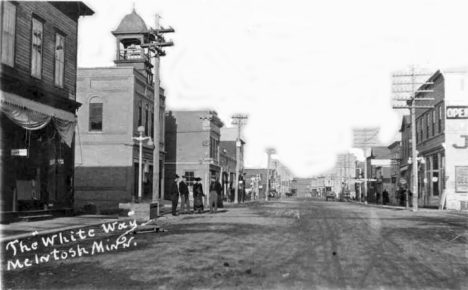 The White Way, McIntosh Minnesota, 1910's