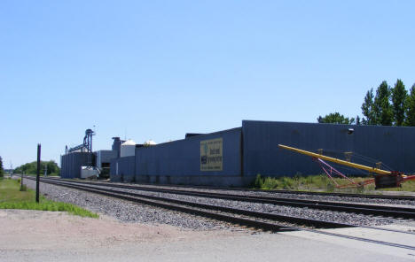 Railroad tracks and Grain Elevator, McIntosh Minnesota, 2009