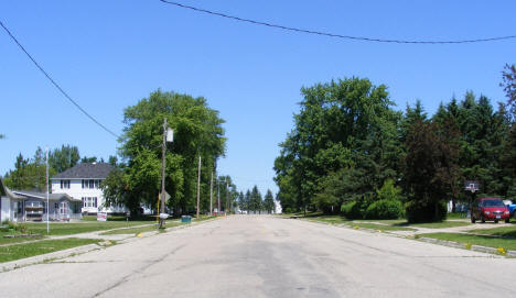 Street scene, McIntosh Minnesota, 2009