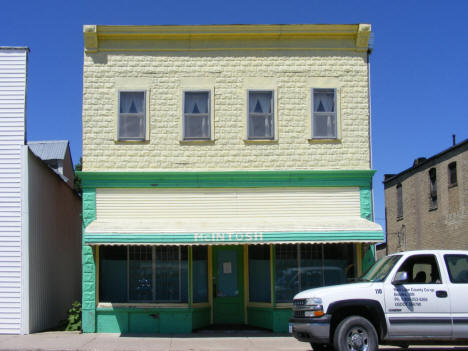 Street scene, McIntosh Minnesota, 2009