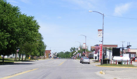 Street scene, Medford Minnesota, 2010