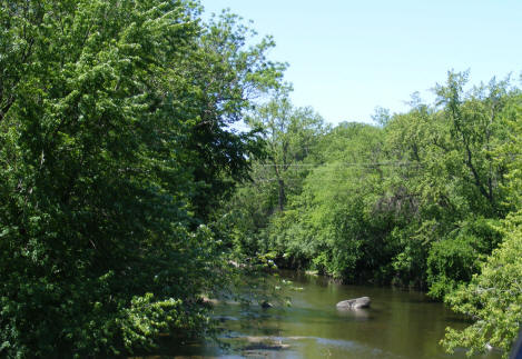 View of the Straight River in Medford Minnesota, 2010