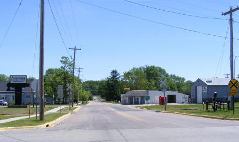 Street scene, Medford Minnesota, 2010