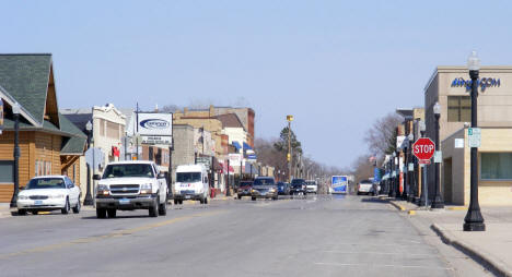 Street scene, Melrose Minnesota, 2009