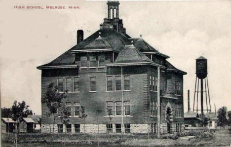 High School, Melrose Minnesota, 1912
