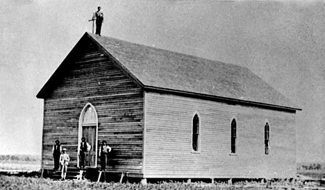 St. Patrick's Catholic Church, Melrose Minnesota, 1875