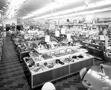 Interior, Melrose Hardware, Melrose Minnesota, 1956