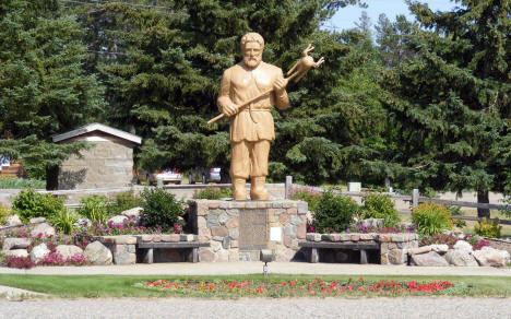 St. Urhos Statue, Menahga Minnesota, 2007