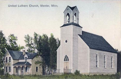 United Lutheran Church, Mentor Minnesota, 1910's?