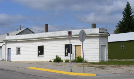 Street scene, Middle River Minnesota, 2009