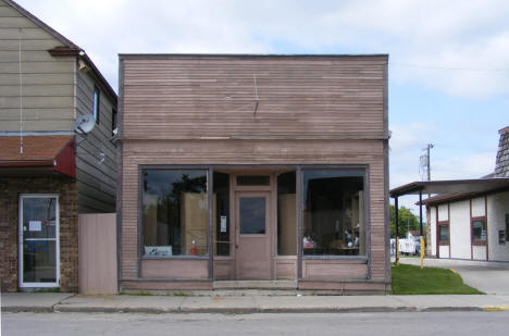 Street scene, Middle River Minnesota, 2009