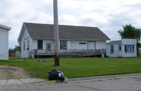 Former Railroad Depot, Middle River Minnesota, 2009