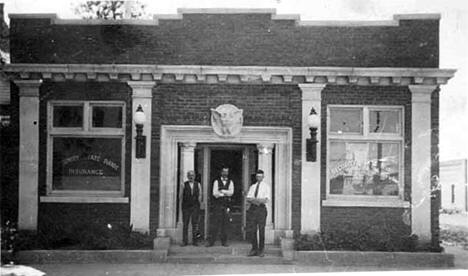 Security State Bank, Milaca Minnesota, 1918