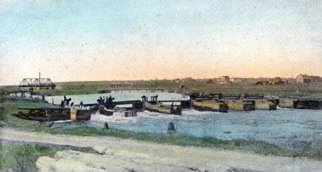 Lower Dam, Milaca Minnesota, 1909