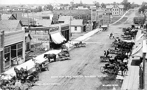 General view, Milaca Minnesota, 1905